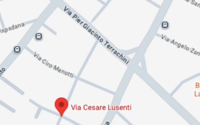 CITTA’ 15 MINUTI, A REGGIO DISSUASORI IN VIA LUSENTI