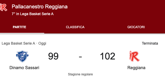 BASKET, VITTORIA IMPORTANTISSIMA PER    LA UNA HOTELS