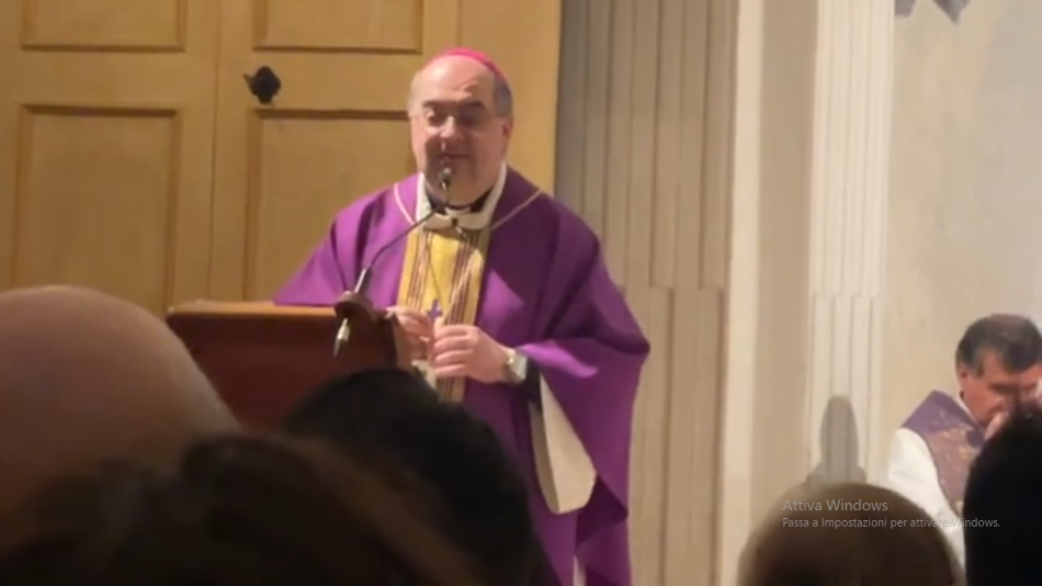 IL VESCOVO MORANDI PER I 25 ANNI DELLA CASA DELLA MADONNA DELL’ULIVETO  (video Tg)