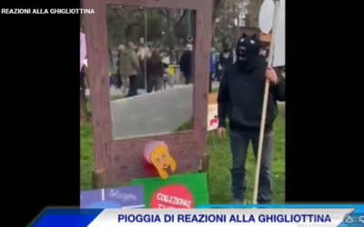 GHIGLIOTTINA CON LA MELONI, CASO NAZIONALE: PIOGGIA DI CRITICHE, MA CASA BETTOLA NON SI SCUSA (video Tg)