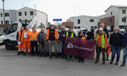 REGGIO RIPULIAMOCI IN AZIONE A BAGNOLO, RACCOLTI 60 SACCHI DI RIFIUTI