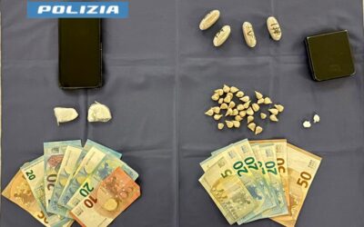 IN UN BAR ETNICO CON LA DROGA PRONTA PER LO SPACCIO, ARRESTATI DUE NIGERIANI