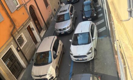 CANTIERE VIA ROMA, CODE E SMOG