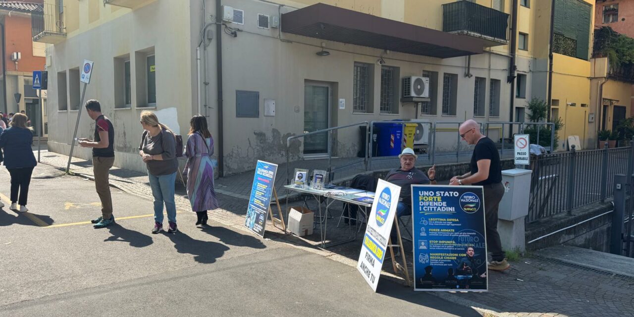 I VANNACCIANI IN AZIONE A SCANDIANO