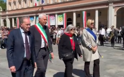 25 APRILE MOLTO PARTECIPATO A REGGIO EMILIA