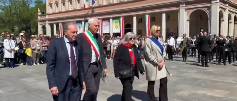 25 APRILE MOLTO PARTECIPATO A REGGIO EMILIA