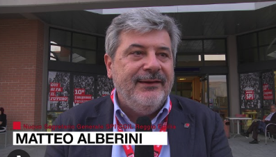 MORTO MATTEO ALBERINI, CGIL IN LUTTO