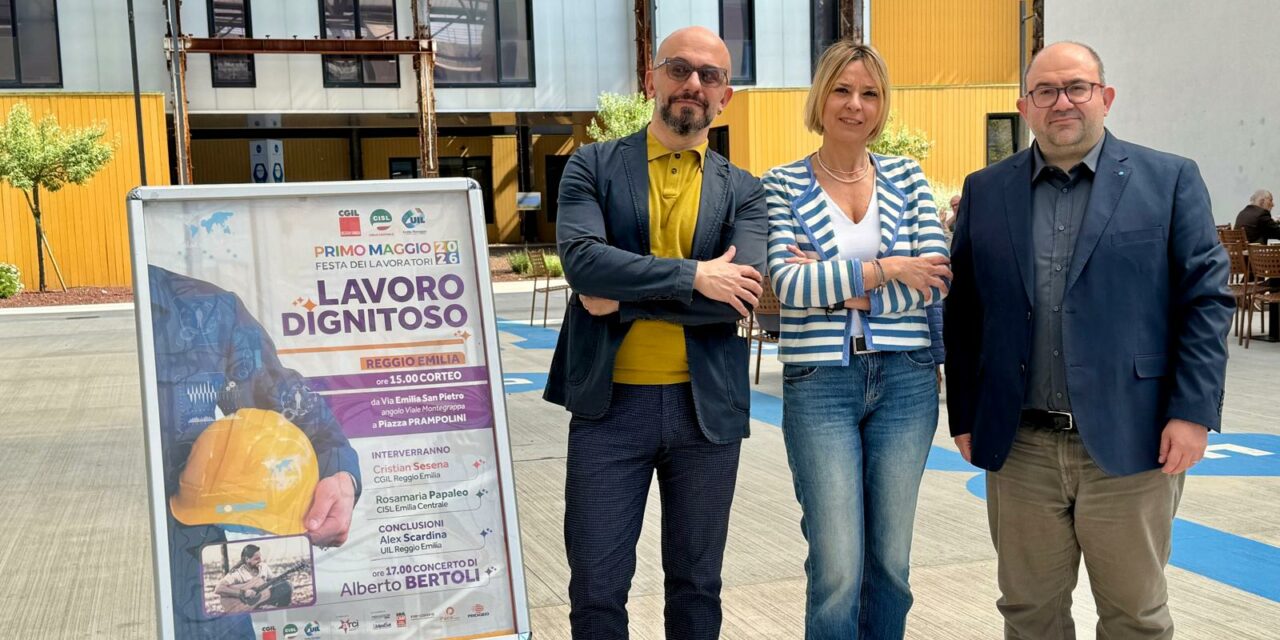 IL PRIMO MAGGIO I SINDACATI IN PIAZZA PER “UN LAVORO DIGNITOSO”