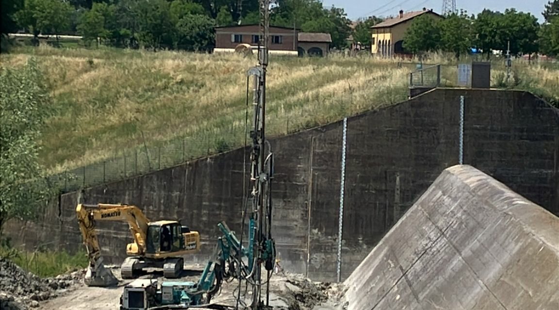 CASSE ESPANSIONE CROSTOLO, PROSEGUONO I LAVORI