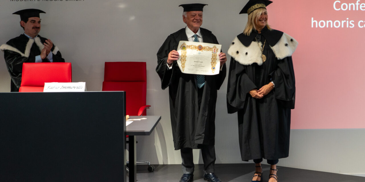 LAUREA MAGISTRALE HONORIS CAUSA A STEFANO LANDI
