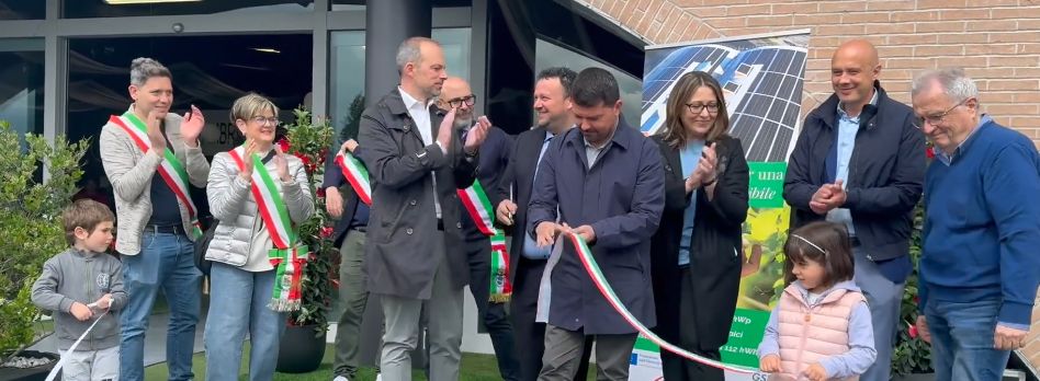 EMILIA WINE, INAUGURATO IMPIANTO FOTOVOLTAICO DA UN MILIONE DI EURO