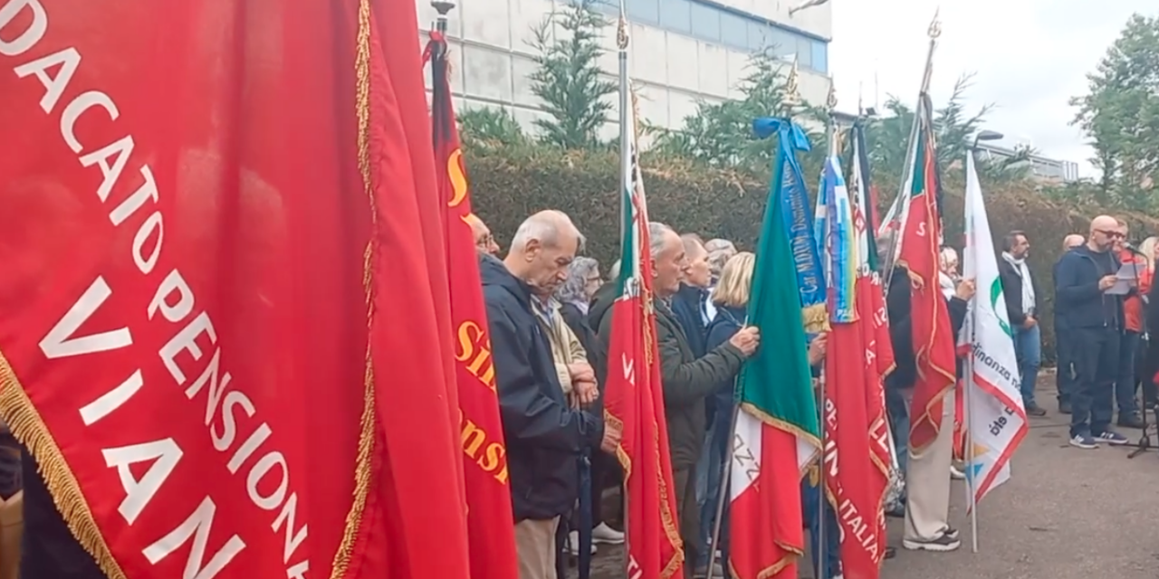 COMMOSSO ADDIO DA PARTE DI TANTI AL SINDACALISTA MATTEO ALBERINI