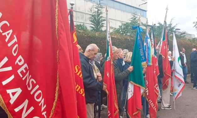 COMMOSSO ADDIO DA PARTE DI TANTI AL SINDACALISTA MATTEO ALBERINI