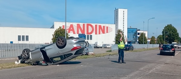 SCHIANTO DOPO LO SCIPPO, ARRESTATO