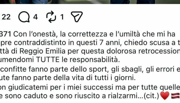 SALERNO CHIEDE SCUSA E RILANCIA