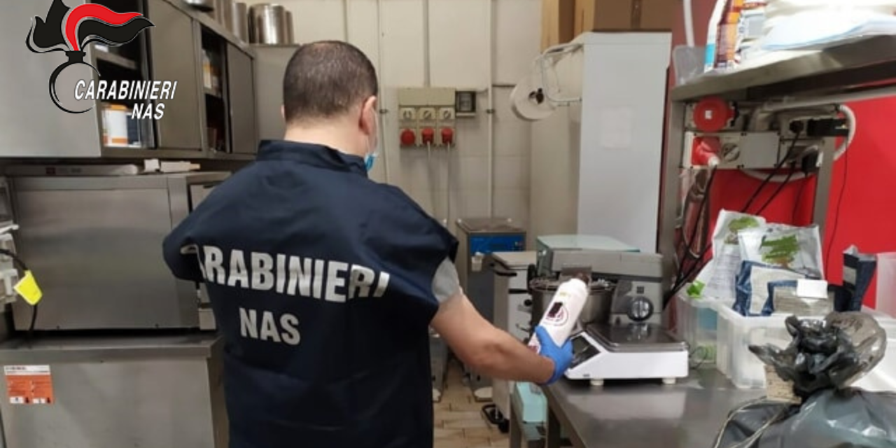 APPENNINO, BAR GELATERIA ISPEZIONATO E SANZIONATO DAI CARABINIERI DEI NAS