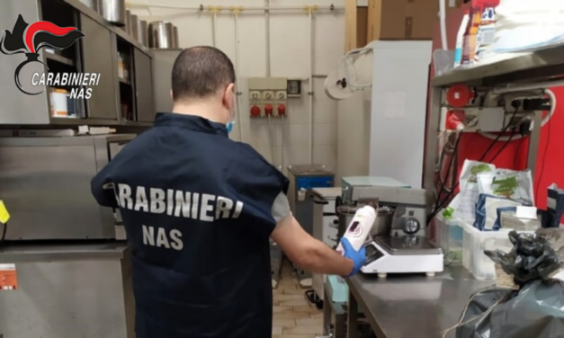 APPENNINO, BAR GELATERIA ISPEZIONATO E SANZIONATO DAI CARABINIERI DEI NAS