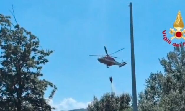 INCENDIO HA MINACCIATO MONTERICCO