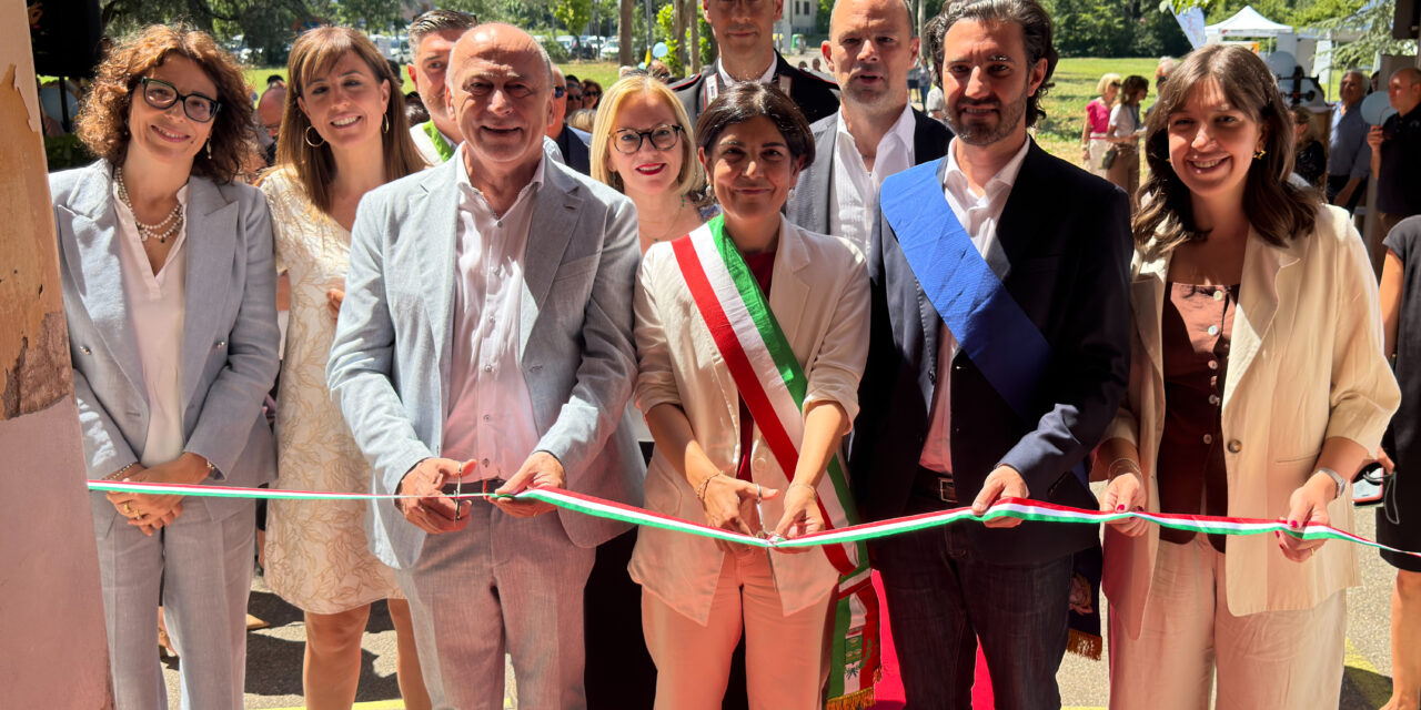 ALBINEA, INAUGURATA LA CASA DELLA COMUNITA’