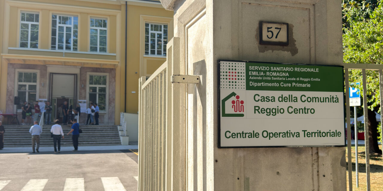INAUGURATA  LA CASA DELLA COMUNITA’ DI REGGIO EMILIA CENTRO