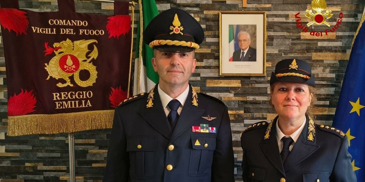 VIGILI DEL FUOCO, SI E’ INSEDIATO IL NUOVO COMANDANTE, L’ING. MARIA ELENA CILLI