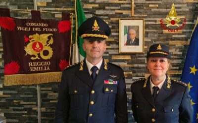 VIGILI DEL FUOCO, SI E’ INSEDIATO IL NUOVO COMANDANTE, L’ING. MARIA ELENA CILLI
