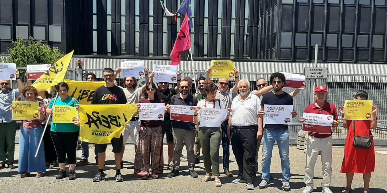 MAFIA, LA PROTESTA DI LIBERA