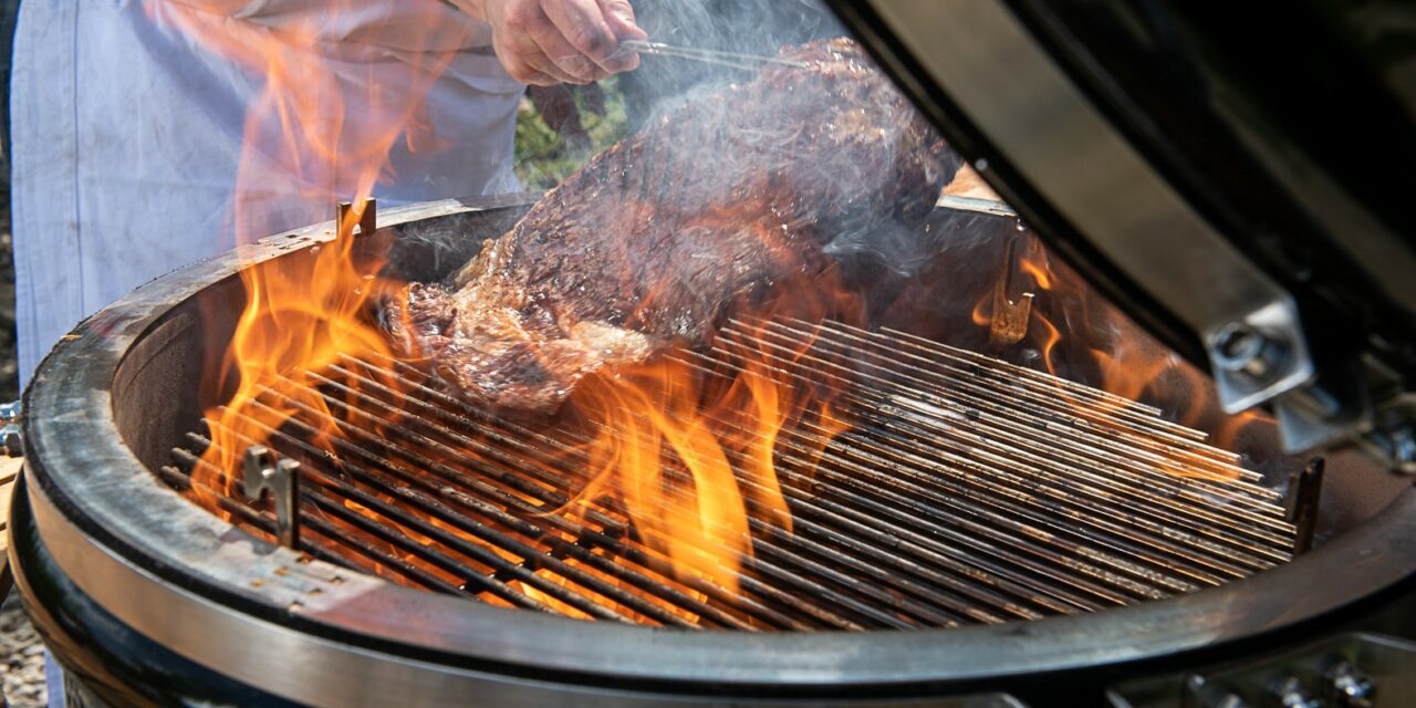 GATTATICO, IN FIAMME UN BARBECUE, UN FERITO LIEVE