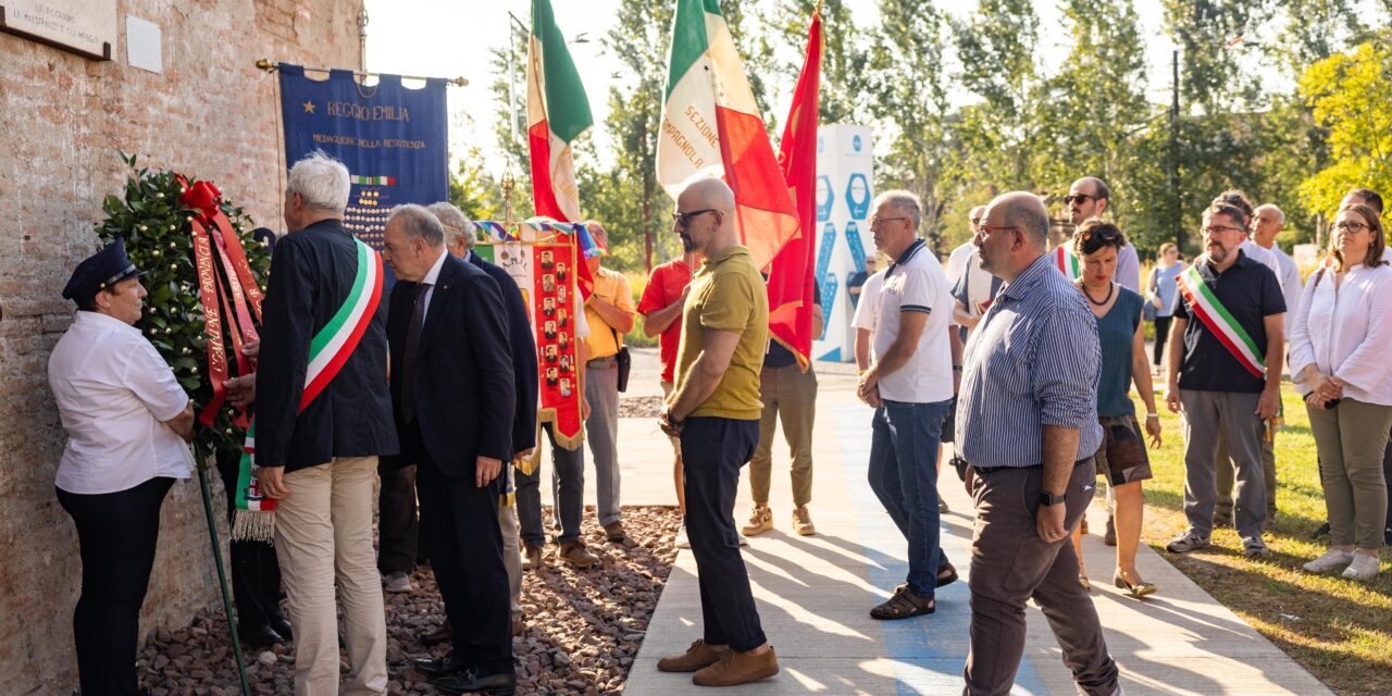 COMMEMORATI I NOVE OPERAI UCCISI IL 28 LUGLIO 1943 ALLE EX REGGIANE MENTRE MANIFESTAVANO PER CHIEDERE LA FINE DELLA GUERRA