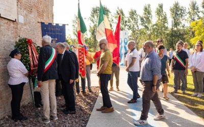 COMMEMORATI I NOVE OPERAI UCCISI IL 28 LUGLIO 1943 ALLE EX REGGIANE MENTRE MANIFESTAVANO PER CHIEDERE LA FINE DELLA GUERRA