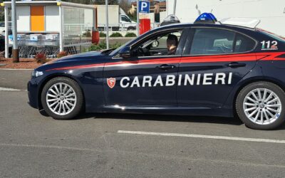 RUBA ALIMENTARI E MINACCIA CARABINIERI, ARRESTATO