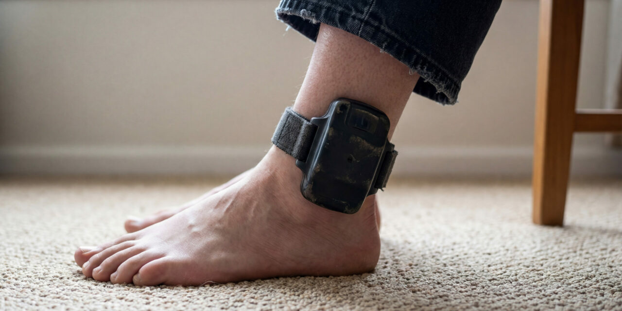 BOTTE ALLA COMPAGNA INCINTA, ALLONTANATO E BRACCIALETTO ELETTRONICO