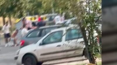 ZONA CANALINA, VIOLENTA RISSA TRA GIOVANI DAVANTI ALLA GENTE