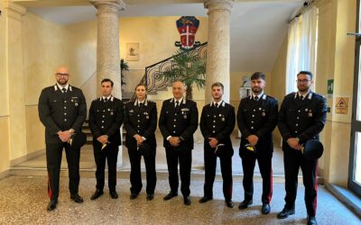 CARABINIERI, 5 NUOVI MARESCIALLI IN PROVINCIA
