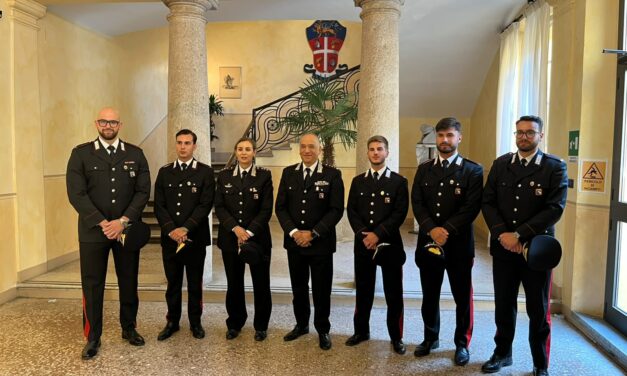 CARABINIERI, 5 NUOVI MARESCIALLI IN PROVINCIA