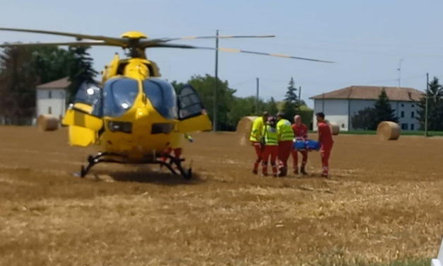 CAMPAGNOLA, SCHIANTO CON BICI, PEDONE GRAVISSIMO