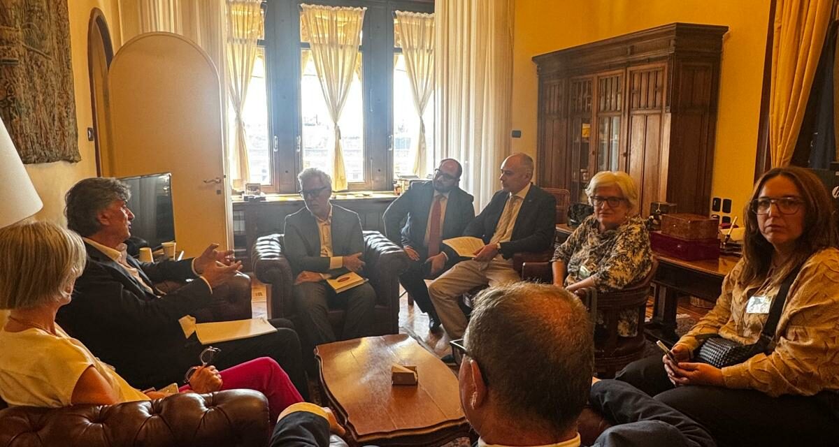 CANOSSA, GIUNTA E SINDACO A ROMA PER PARLARE DI UN ‘SOLENNE’ APPUNTAMENTO CULTURALE