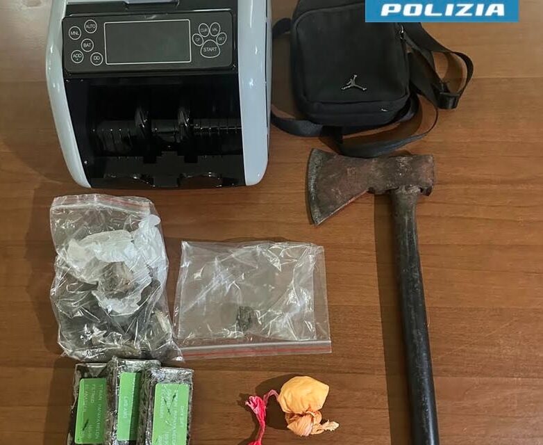 NASCONDE LA DROGA IN CANTINA, DENUNCIATO