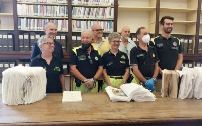 LA PROTEZIONE CIVILE SALVERA’ I LIBRI ‘BAGNATI’ DELLA BIBLIOTECA PANIZZI