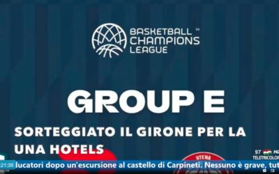 SORTEGGIATO IL GIRONE PER LA UNA HOTELS