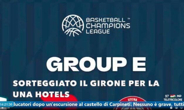 SORTEGGIATO IL GIRONE PER LA UNA HOTELS
