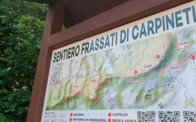 INAUGURATO A CARPINETI IL SENTIERO ‘FRASSATI’. guarda il video del nostro tg