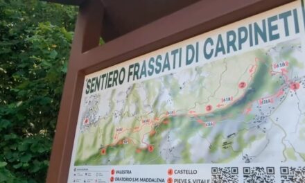 INAUGURATO A CARPINETI IL SENTIERO ‘FRASSATI’. guarda il video del nostro tg
