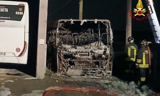 CASTELNOVO SOTTO, INCENDIO BUS DI SETA,  IPOTESI DOLO