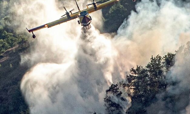INCENDIO CANOSSA, EMERGENZA FINITA. L’AREA RESTA IN UNA FASE DI ATTENZIONE