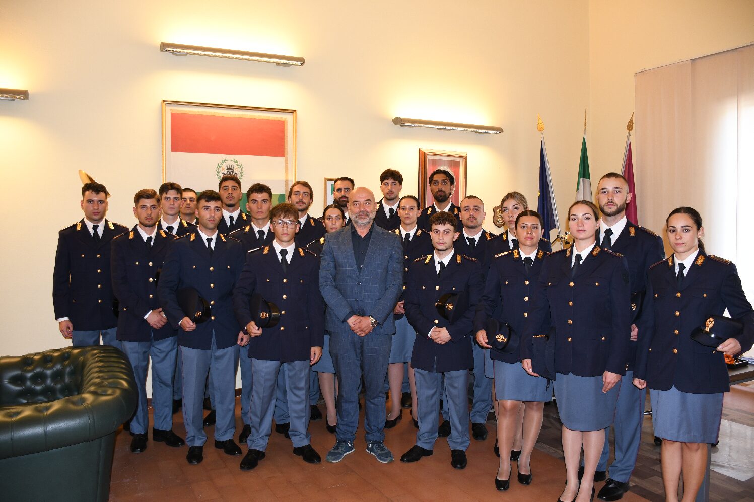 QUESTURA, POTENZIATO IL PERSONALE, 22 AGENTI IN PIU’ DA OGGI