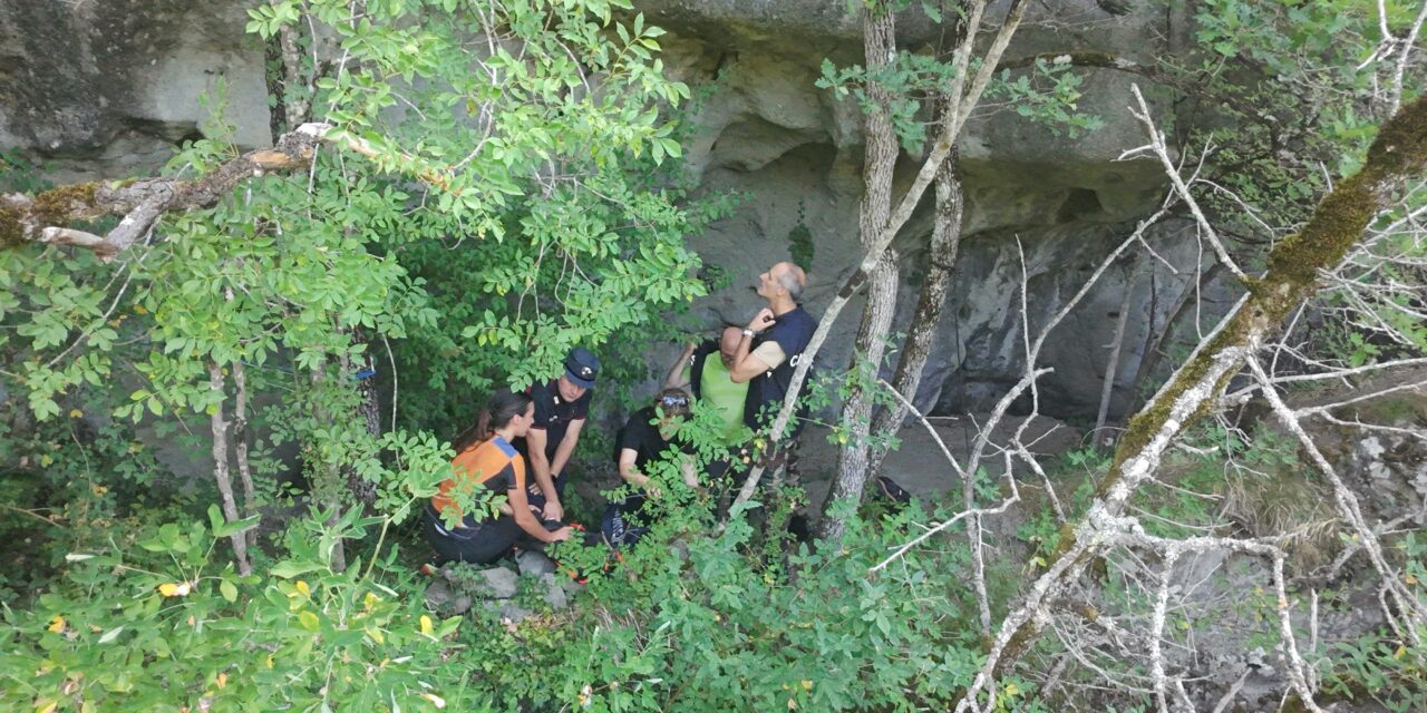 FIUME ENZA, SCOPERTI SCAVI CLANDESTINI
