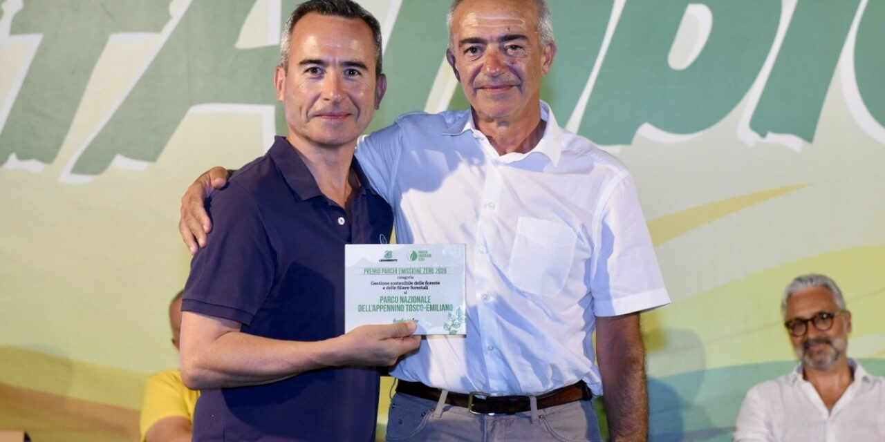 IL PREMIO “EMISSIONI ZERO” AL PARCO DELL’APPENNINO