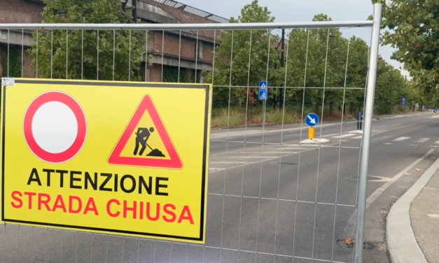 CANTIERI AL VIA IN CITTA’ DA LUNEDI’ MA SALTA QUELLO IN VIA DEL PARTIGIANO. PER LA FESTA DELL’UNITA’ DEL PD?
