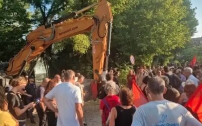 BOSCO OSPIZIO, GLI ATTIVISTI PRONTI A UNA MOBILITAZIONE PACIFICA DALLE 5 DI LUNEDI’ MATTINA ( guarda il video del tg )